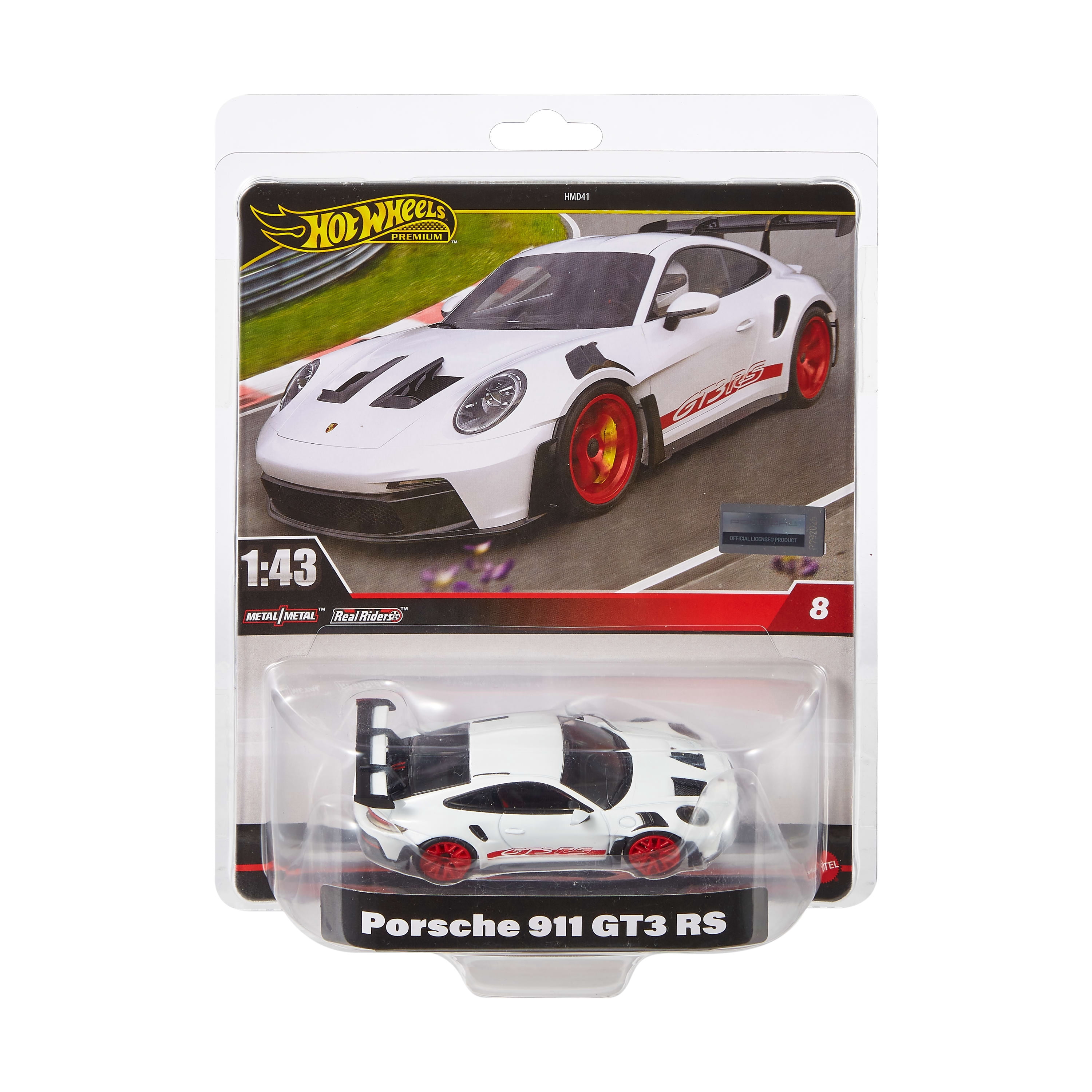 ホットウィール プレミアム ポルシェGT3 RS 1/43 Hot Wheels Premium 1:43rd Scale Collectible Car, Gift for