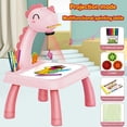 thumbnail image 4 of Bureau Projecteur Intelligent pour Enfant avec Lumière et Musique Machine d'Apprentissage de Peinture Jouet 5 ml Peintures Lavables Bricolage pour Enfants Idées de Pâques pour Enfants Chiens Intelligents Peintures pour Enfants de 4 à 8 Ans le Plumeau Humide Comment en Prendre Soin, 4 of 4