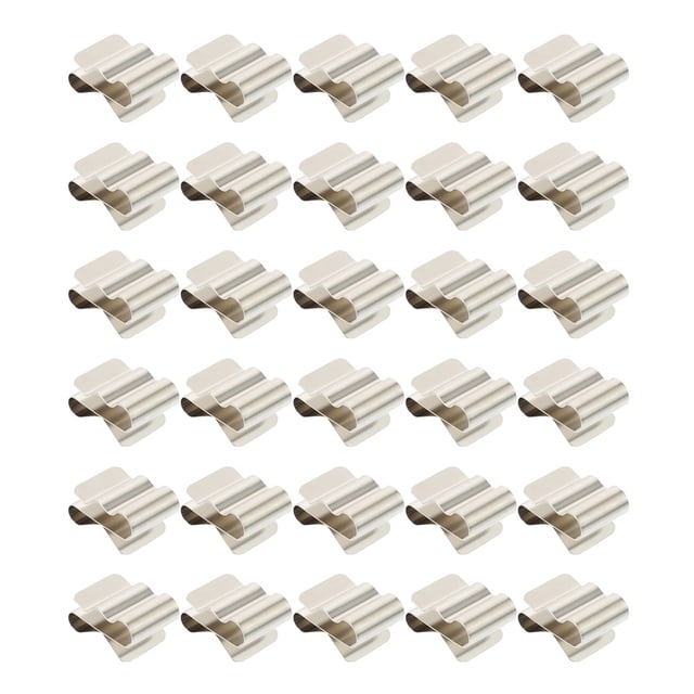 KAKOWELY wire clips 30pcs Solar Cable Clip Solar Panel Cable Wire Clips Photovoltaic Cable Clips0.79"X0.49"X0.24"