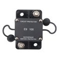 thumbnail image 1 of Amdohai Disjoncteur à Fusible 32V/100A Étanche IP67 Réinitialisation Automatique pour Audio de Voiture Marine, 1 of 8