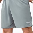 thumbnail image 4 of Mens Shorts, Mens Casual Solid Color Casual Drawstring Pockets Elastic Sports Shorts, 4 of 8