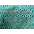 thumbnail image 4 of oneOone Cotton Silk Fabric Chevron & Triangle Geometric Printed Fabric 1 Yard 42 Inch Wide, 4 of 4