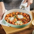 thumbnail image 4 of KitchenAid Hard Anodized Ceramic Fry Pan - 12.25"/31cm Pistachio, 4 of 4
