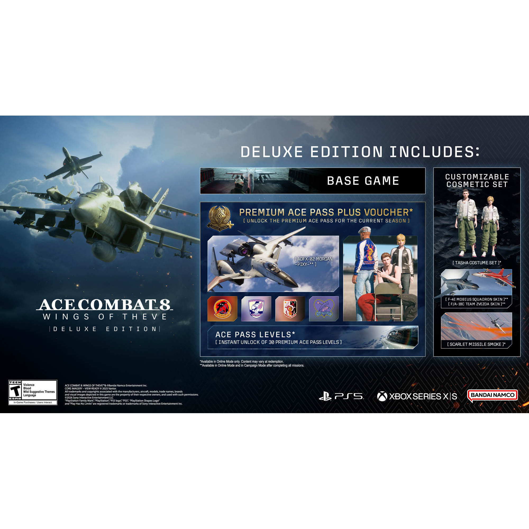 Ace Combat 8: Wings of Theve - Deluxe Edition (PlayStation 5)