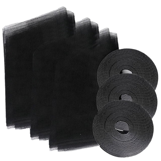 Yhmxh Mosquito Net - Indoor Insect Fly Screen Curtain Mesh Mosquito Netting Door Window 1.5*1.3 M 3*PC Photocatalyst Photocatalyst