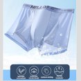 thumbnail image 4 of Mens Underwear, Low Rise Boxer Briefs for Men, Mens Breathable Trunks 4pcs, 4 of 22