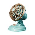 thumbnail image 3 of Siruishop 2xSmall USB Desk Fan Lightweight Retro Portable Mini Fan for Office Home Beach Pcs, 3 of 8