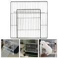 thumbnail image 2 of Xingzhi Pet Playpen Door Cage Metal Wire Indoor Fence Rabbit Puppy Expandable Panel Dense Black Grid, 2 of 9