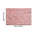 thumbnail image 3 of EGNMCR Tapis en Forme de Cœur Uniques Résistant aux Taches et Sensible aux Soins pour Chevet Adapté aux Décorations de la Saint-Valentin Tapis de Sol en polyester, 3 of 6