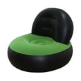 thumbnail image 3 of veasfak Inflatable Sofa Inflatable Lounge Chair for Camping Outdoor Home Living Room Black and Green, 3 of 9