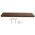 thumbnail image 3 of TOPINCN Wood Wall Shelf Floating Shelves, Floating Wall Shelves, For Store Books Store Photos, 3 of 8
