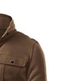 thumbnail image 4 of DPTALR Men's Autumn Color Matching Splicing Jacket Sweater Casual Jacket, 4 of 4