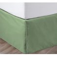thumbnail image 1 of SGI Bedding 11 Inch Pleated Bed Skirt | Microfiber Bed Skirt | Fade Resistant, Wrinkle Free, Anti-static, Decorative, Extra Storage Space, Clutter-Free | Queen, Moss, 1 of 5