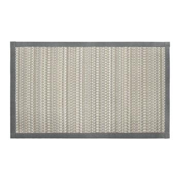 Tapis de cuisine d'intérieur Better Homes & Gardens Black & White Diamond 20" x 34" - 65 % polypropylène, 35 % polyester