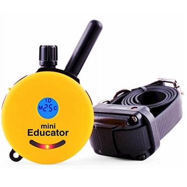 Educator ET-300 Mini 1/2 Mile E-Collar Remote Dog Training Collar With Vibration, Tapping Sensation and Pavlovian Stimulation