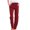 Red, variant on Summer Savings Clearance! Women’s Casual Solid Color Straight Wide-Leg Trousers, Pockets, Comfortable and Versatile Pants for Office, Travel, or Daily Wear Clearance Sales Today Deals Prime