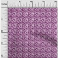thumbnail image 2 of oneOone Velvet Purple Fabric Writing Font Sewing Craft Projects Fabric Prints By Yard 58 Inch Wide, 2 of 5