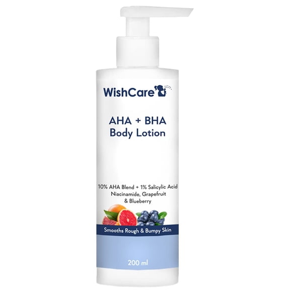Holistic Body Lotion - Smooths Rough & Bumpy Skin - Glycolic & Lactic Acid Body Lotion with Niacinamide - 200 Ml