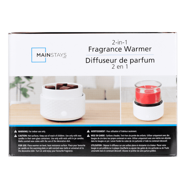 Mainstays 2-in-1 Fragrance Honeycomb Ceramic Warmer - Walmart.ca