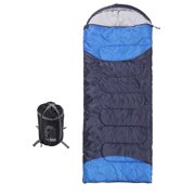 Sleeping Bag Thermal Envelope Hooded Waterproof Sleeping Bag for Camping Hiking
