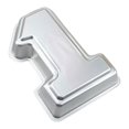 thumbnail image 2 of Oleegame 2PC Cookie Mold First Birthday Cake Pan Kids 3D Number One Cake DIY Decorating Tool Silver, 2 of 3