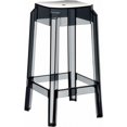 thumbnail image 1 of Compamia Fox 26" Polycarbonate Patio Counter Stool in Black, 1 of 3