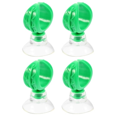 4pcs Aquarium Suction Cup with Clip Aquarium Feeder Tube Holder Clamps