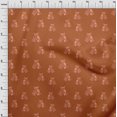 thumbnail image 3 of oneOone Cotton Poplin Fabric Branch & Owl Block Printed Craft Fabric BTY 56 Inch Wide, 3 of 4