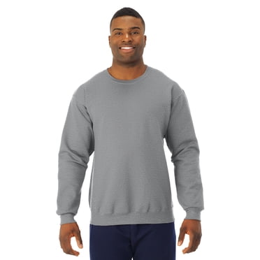 Jerzees Adult NuBlend Crew Neck Sweatshirt, XL, Oxford