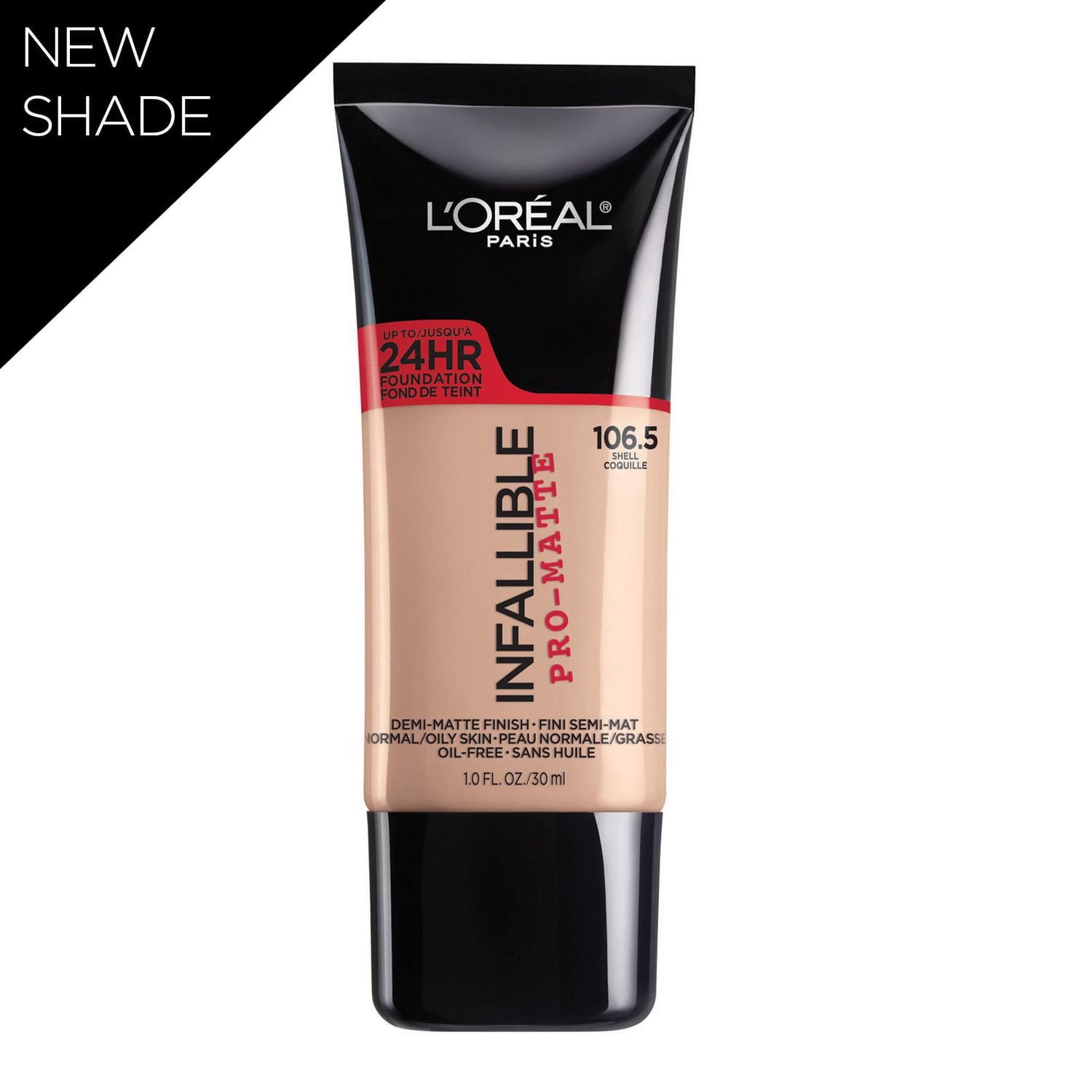 L'Oréal Paris Fond de Teint Pro - Mat/ Sans Huile, Léger