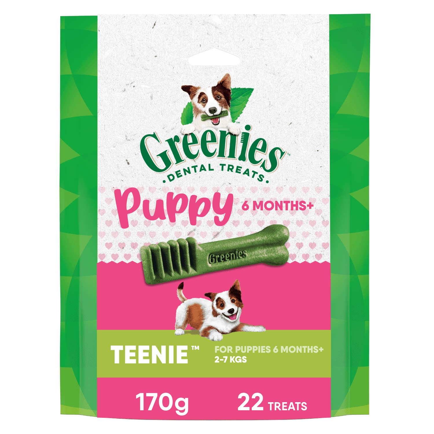 Greenies Puppy TEENIE Dental Care Dog Treats