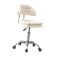 thumbnail image 4 of simhoa Tabouret Pivotant Tabouret Moderne de Salon pour Coiffeur pour Dessin de Beauté Cuisine Blanc, 4 of 8