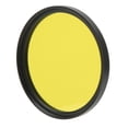 thumbnail image 3 of Filtre d'Objectif Pleine Couleur, Filtre d'Appareil Photo Numérique Moulage Basse Couleur Haute Définition Meulage Faible Reflet 55 mm pour Photographie Jaune, 3 of 8