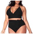 thumbnail image 2 of LSLJS Women's Plus Size High Waisted Swimwear Swimsuit, 2 of 9