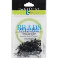 thumbnail image 1 of Eyelet Outlet Round Brads 4mm 70/Pkg-Black, 1 of 2