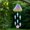 A, variant on Stained Glass Wrought Iron Wind Chime Garden Hanging Home Decor