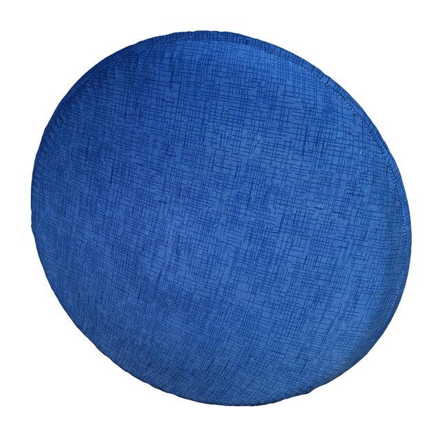 Housse de Ventilateur Ronde Lavable Protection Anti-Poussière Filet de Protection pour Ventilateur 40-53cm Bleu Foncé