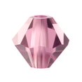 thumbnail image 1 of CHUANK 36-Pieces (6mm) Violet AB | Preciosa Crystal Glass Rondell Beads, 1 of 3
