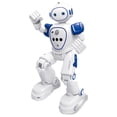 thumbnail image 2 of WLOELOEW Blue Rc Robot Toy, Remote Control Robot Gesture Sensing Dancing Programmable Smart Robot For Kids Age 3 4 5 6 7 8 12 Year Old Girls Xmas Gifts Present, Blue, 2 of 9