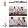 thumbnail image 3 of Trépied Perche à Selfie Lumineux, Télécommande Bluetooth Amovible, Léger, Portable, 3 of 6