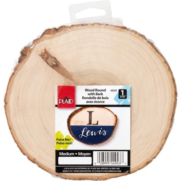 Surfaces en bois Plaid, Bois rond avec écorce