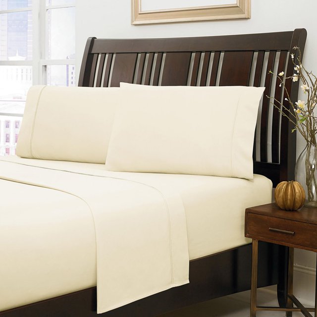 Cotton Bed Sheet Sets, 300 Thread Count, Johnson Home Fashions