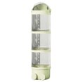 thumbnail image 1 of Riforla Vertical Toy Storage Tube with LED Strip Vertical Toy Storage Tube New Stuffed Animal Storage Tube Vertical Stuffed Animal Tube Doll Storage Tube with 360° Rotation Wheels with Lid Green, 1 of 3