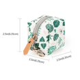thumbnail image 3 of Pacifier Storage Case Portable Useful Snap Handle Pacifier Box Pacifier Bags for Green leaf, 3 of 7