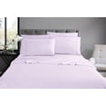 thumbnail image 2 of Swift Home Luxury 6-Piece Sheet Set with Extra Pillow Case, King, Lavender, 2 of 3