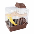 thumbnail image 4 of Hamster Cage, Hamster  High Chassis Design 2 Tier  for Small Pet Blue,Pink,Brown, 4 of 5