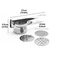 thumbnail image 4 of Dvkptbk Potato Masher Home Kitchen Three-In-One Stainless Steel Potato Press Manual Juicer Home & Garden, 4 of 9