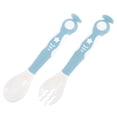 thumbnail image 2 of 1 Set of Household Baby Spoon Portable Feeding Spoon Flexional Baby Fork Baby Accessory, 2 of 8