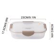 thumbnail image 2 of Food Storage Container for Vegetables Baked Goods and Snacks | Reusable Food Box for Freshness | Leakproof Airtight Container for Home Kitchen Picnic Travel Office and Freezer, 2 of 2