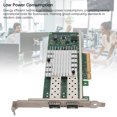 thumbnail image 3 of Carte PCIE SFP+ 10Gb, PCIE Basse Consommation Convergée X 8 PCIE Adaptateur Ethernet LAN pour Serveur, 3 of 7